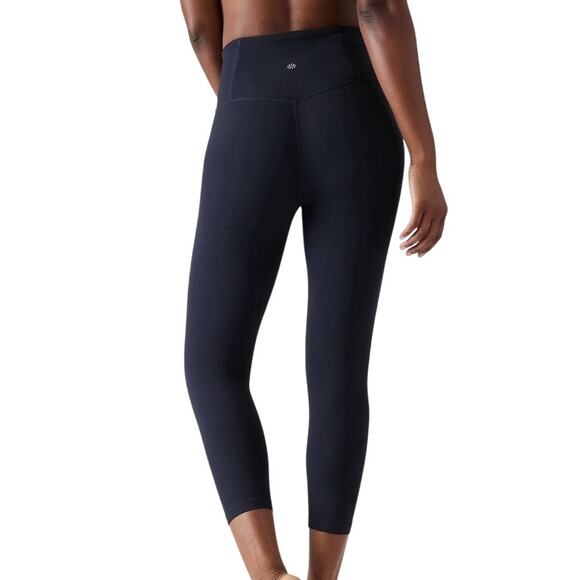 Athleta Ultra High Rise Elation Capri Navy Leggings Women's Size XS New With Tag - Picture 2 of 12